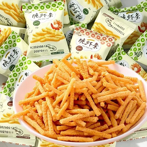 鲜虾味椒盐脆虾条商用独立装