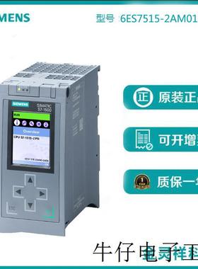 S7-1500模块, CPU 1515-2 PN 内存 500 KB和 3MByte 数据