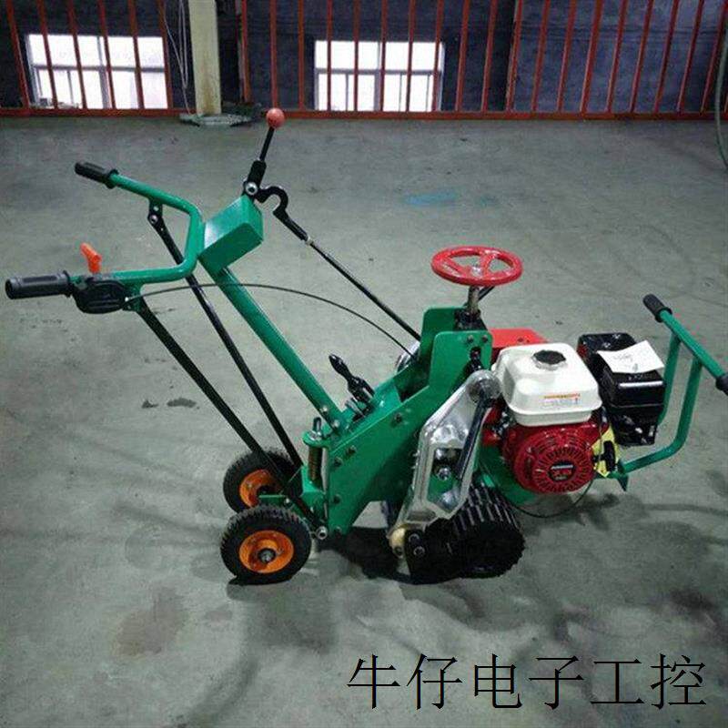 现货直销汽油多功能草坪移植机 小型自走式割草坪机