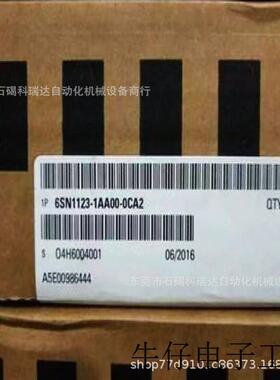 6SN1123-1AA00-0CA2 611伺服电源模块6SN1123-1AAOO-OCA2