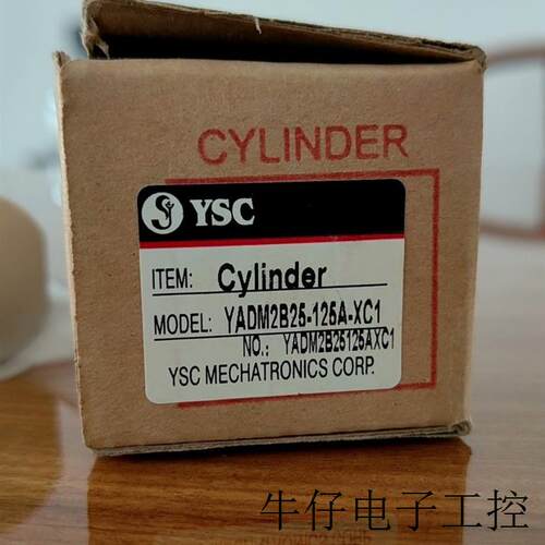 YADM2B25-125A-XC1原装正品韩国YSC气缸 与亚德客MAC25x125SU相同