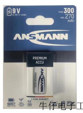 现货直销锂电池 typ300nimh 270mah  6F22  9V