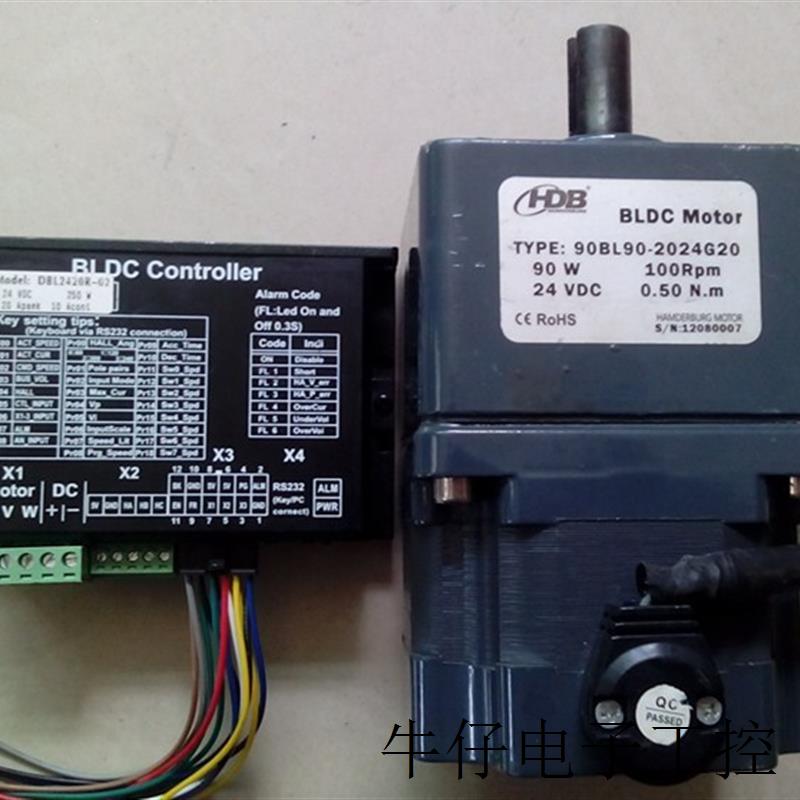 适用于原装拆机直流无刷电机驱动器 DBL2420R-02+90BL90-2024G20