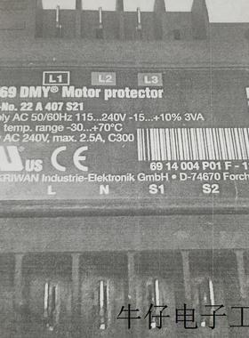 现货直销保护器INT69DMY 22A407S21