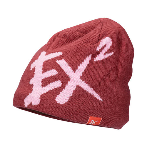 EX2伊海诗帽子男女冬天保暖针织帽加厚防寒套头帽毛线帽防风帽子