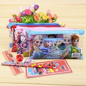 圣诞儿童节礼物卡通文具笔袋套装 幼儿园生日礼物学生铅笔奖品