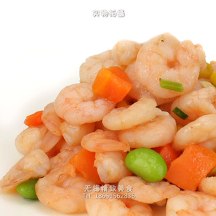 无锡美食当天新鲜现做 清炒虾仁 手剥河虾仁爽滑鲜嫩冰鲜包装顺丰
