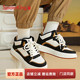 子男潮鞋 蜘蛛王高帮板鞋 潮流百搭运动休闲鞋 冬季 男加绒保暖男棉鞋