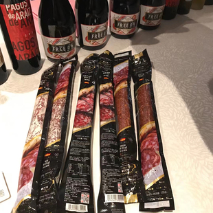 西班牙风味萨拉米肠黑胡椒味即食迷你肉肠一口肠下酒小吃42g两包