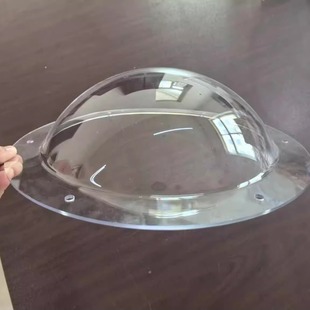 定制透明亚克力半球罩PC球罩半圆球形灯罩猫窝太空舱空心球采光罩