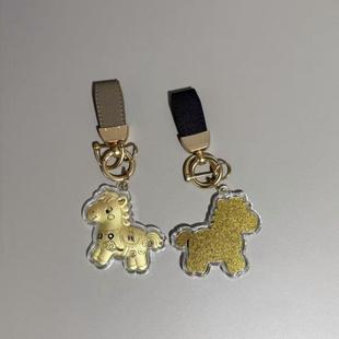 深圳水贝新品马上有钱招财小挂件钥匙扣汽车挂件吊饰送对象闺蜜