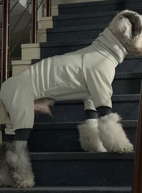 HippyPuppy三合一防水防风防尘户外四脚衣冲锋衣滑雪宠物秋冬狗狗