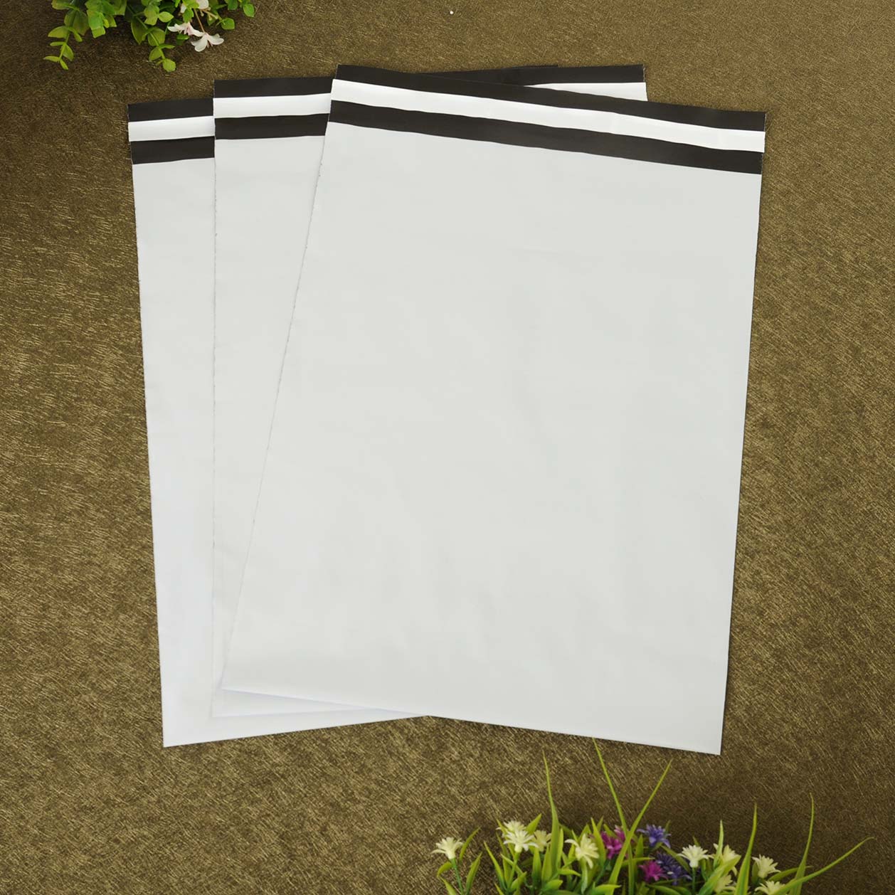 快递专用包装袋 快递袋白色 26*39cm 纯料加厚 物流袋 破坏性特价