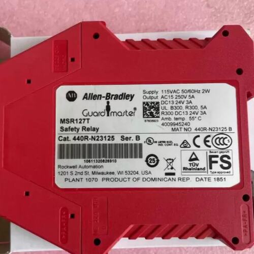 咨询MSR127T订货号440R-N23125罗克韦尔AB安全继电器报价