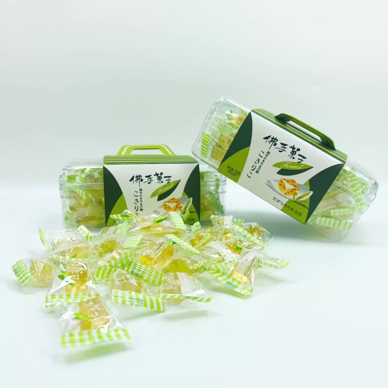 澳门金语佛手菓子258g盒装软糕水果味水晶糕软糖传统风味休闲零食