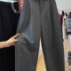 显瘦裤 高级感超好看别致高腰休闲西装 气质九分哈伦裤 女春秋季 子 裤