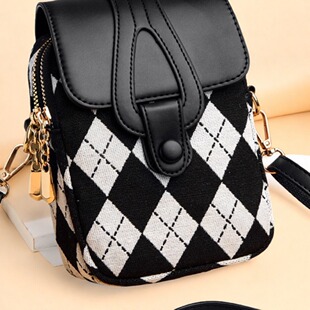 跨境小包包女2025新款夏季流行单肩斜挎包时尚简约小众百搭手机包