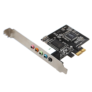 PCIE声卡6声道声 CMI8738芯片pci-e 5.1立体声效音频卡PCI-E声卡
