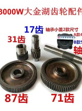 金湖3000w增氧机齿轮配件