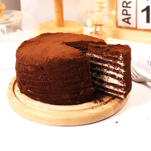 正宗俄罗斯进口老式双山提拉米苏蜂蜜奶油蛋糕西式早餐糕点500克