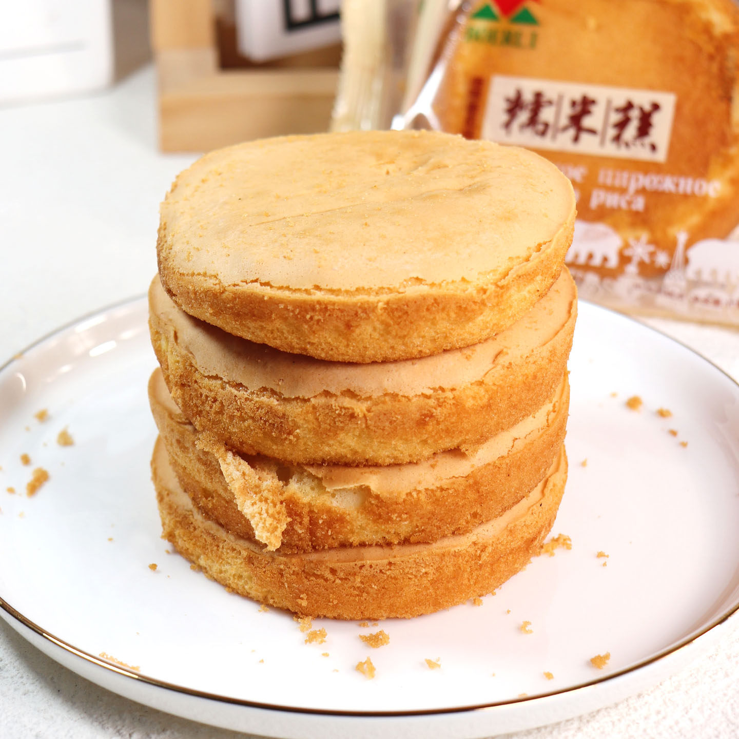 独立包装俄罗斯风味糯米鸡蛋糕早餐下午茶办公休闲西式糕点心零食