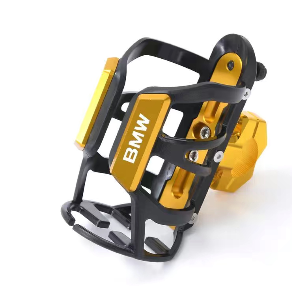 适用宝马BMW F650GS HP4 R1250RS K1300R改装水杯架 摩旅水壶支架