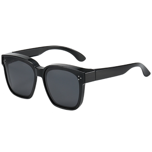 套镜近视墨镜男款潮夹片偏光防紫外线男士司机开车专用太阳眼镜女