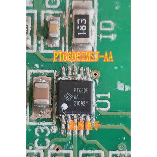 PT6605AA PT6605EMSJ-AA 新能源锂离子/电池保护芯片MSOP10脚