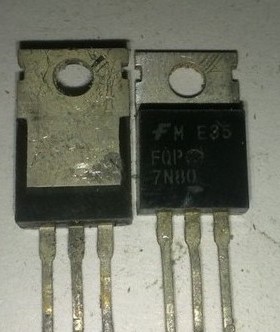 SSP7N80A FQP7N80C 7N80 场效应三极管 进口拆机测量好质量可靠