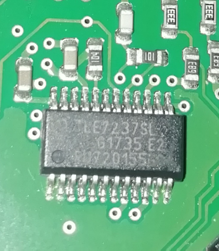 TLE7237SL 汽车电脑板电源开关IC芯片模块