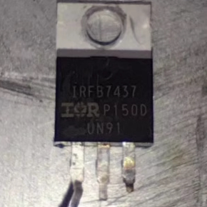 原装正品 IRFB7437PBF TO-220 N沟道 40V/250A 直插MOSFET