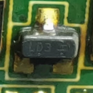 LD3 汽车电脑板贴片三极管 LBAT54SLT1G 全新进口 3脚
