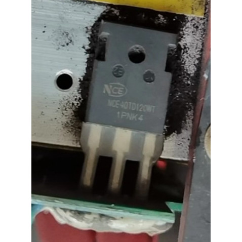 NCE40TD120WT 逆变器控制器IGBT功率管拆机测量好