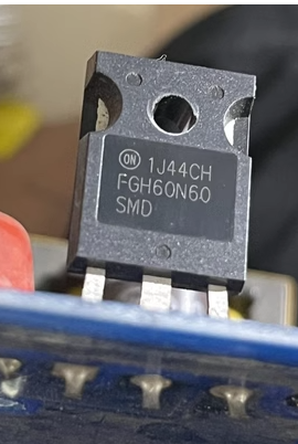 原装进口拆机 FGH60N60SMD 60A/600V/300W/3Ω 测好 包上机