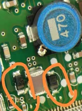 G 路虎长安cs75汽车ABS二极管SOD A2C0017640000旁边肖特基二极管