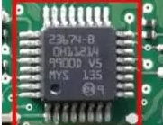 23674-B OH11214 汽车发动机车身电脑板驱动IC芯片 四边贴片32脚