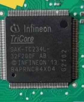 拆车件带板子 SAK-TC234L-32F200F AB 车规级单片机