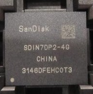 SDIN7DP2-4G 闪迪EMMC4.5 存储芯片4GB  现货 可直拍