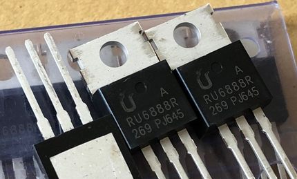 RU6888R 汽车电脑板场效应三极管电瓶车控制器全新现货质量可靠