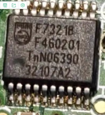 F7321B PCF7321B 汽车防盗易损IC芯片模块进口现货直拍