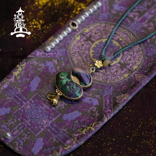 宋锦葫芦平安车载汽车挂件成品双面包挂钥匙扣挂礼物匠心手作定制