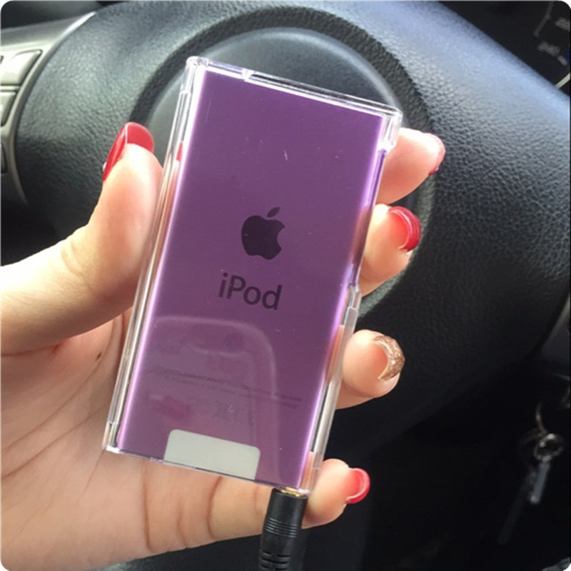 适用苹果ipod nano7保护套水晶透明壳nano 8双面上下壳贴膜防摔壳