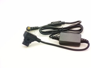 eva1摄像机B口电源线索尼FS5 适用松下DVX200 Z190摄像机12V供电