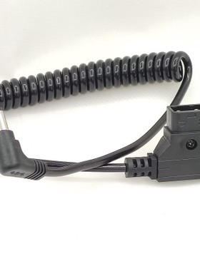 监视器电源线D-TAP B型口转DC相机bmcc bmpc 5525 DC口供电电源线