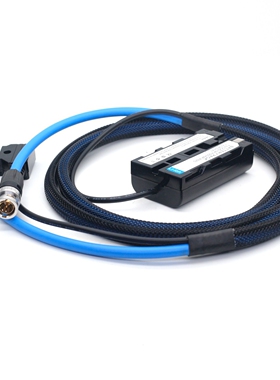 SmallHD 702电源线 F550 / NP-F570 / 970假电池加SDI视频线1.5M