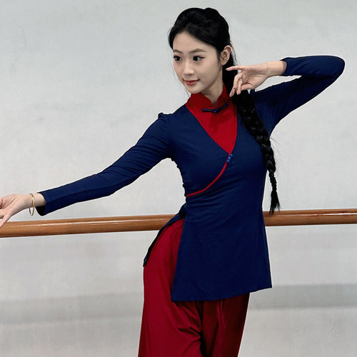 舞蹈练功服气质形体训练服套装