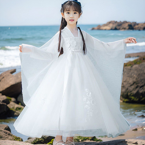 女童汉服古风超仙2024新款
