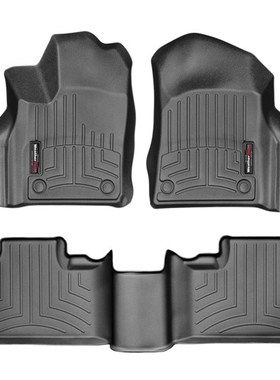 美国WeatherTech品牌3D脚垫适用大切Grand Cherokee大包围TPE立体