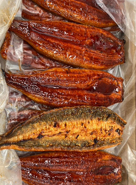 日式胜田蒲烧鳗鱼20P 无汁鳗鱼 寿司料理即食鳗鱼5kg/盒10尾鳗鱼