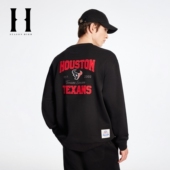 NFL联名卫衣冬季 绫致SEASON HIGH男装 刺绣印花宽松圆领上衣